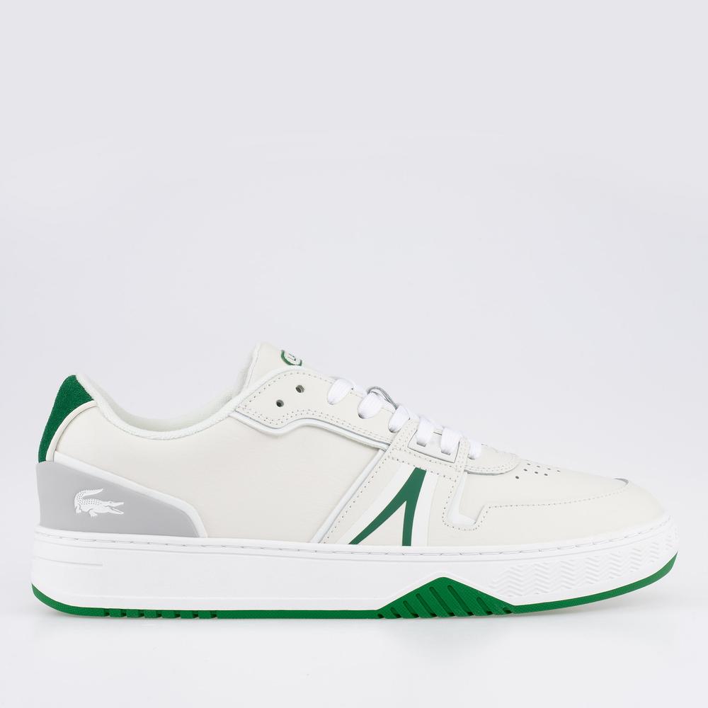 Topánky Lacoste Leather Trainers 742SMA0092-082 - biele