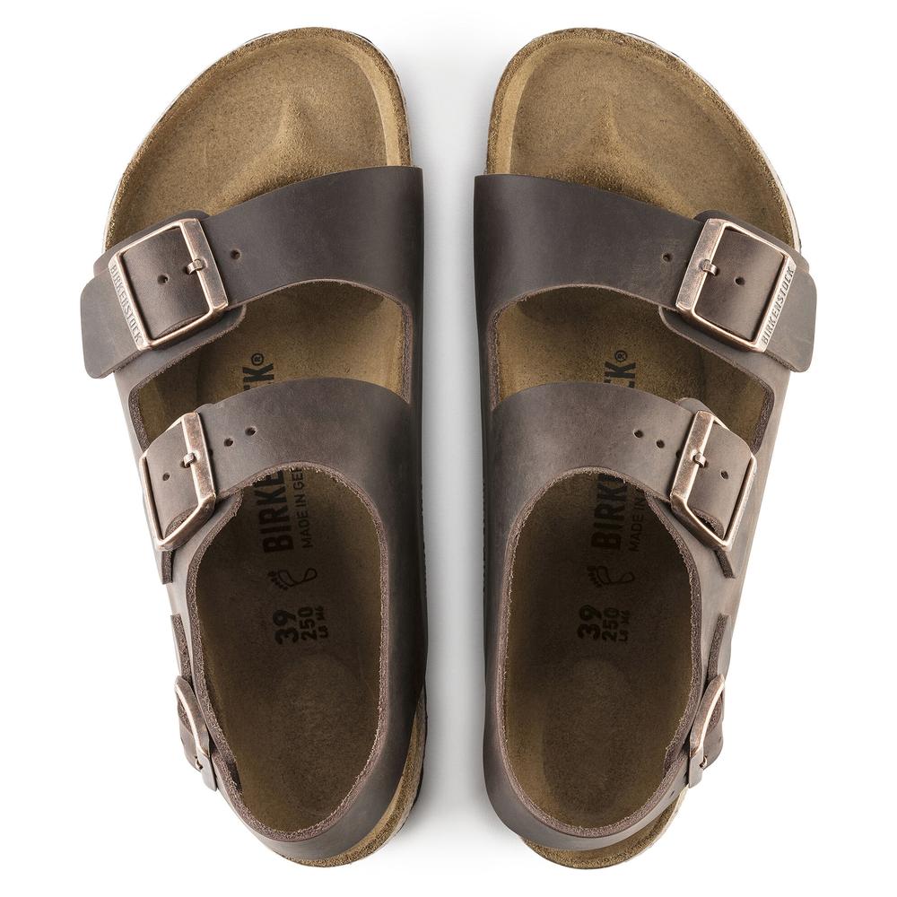 Sandále pánske Birkenstock Milano 34871 - hnedé
