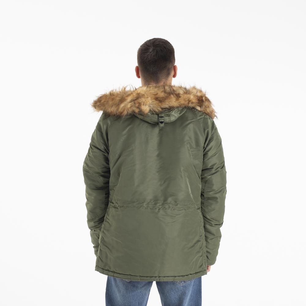 Bunda Alpha Industries Parka N3B VF 59 10314101 - zelené
