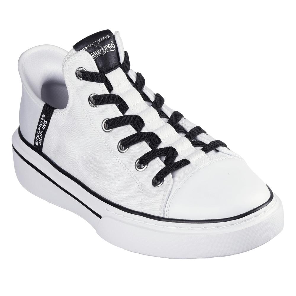 Topánky Skechers Premium Leather Skechers Slip-ins Snoop One OG 251026WBK - biele