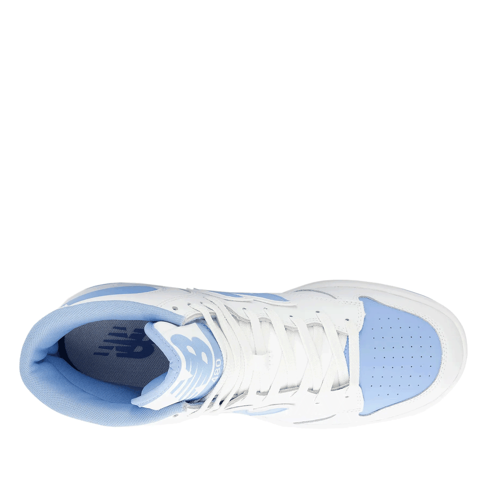 Topánky unisex New Balance BB480SCC – biele