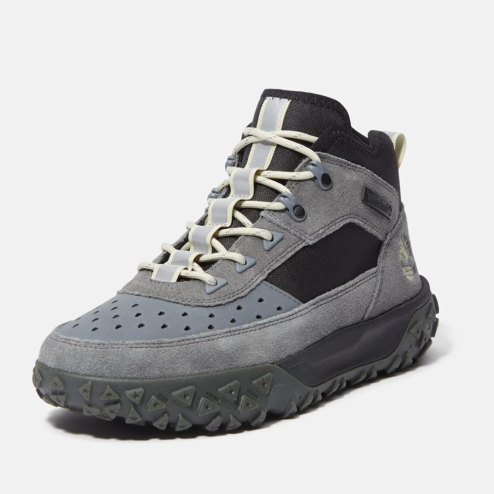 Topánky pánske Timberland Greenstride Motion 6 Mid Lace TB0A6CW1A4O1 - šedý