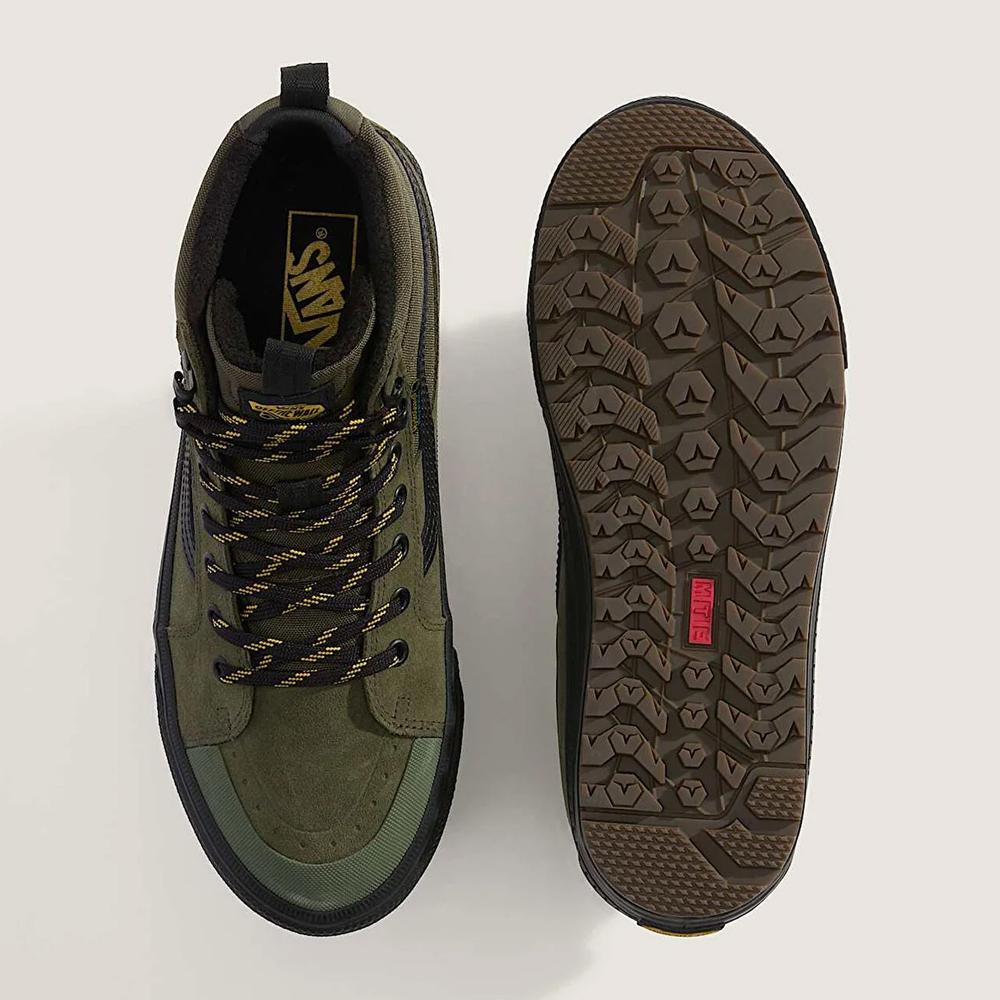 Dámske topánky Vans SK8-Hi Waterproof VN000DAQ2031 - zelené