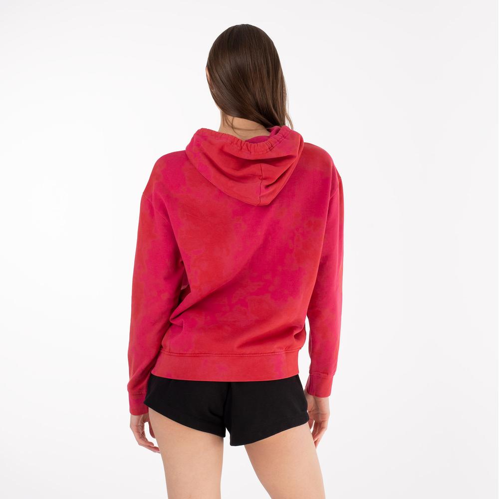 Blúza Champion Hooded Sweatshirt 116071-PS025 - červené
