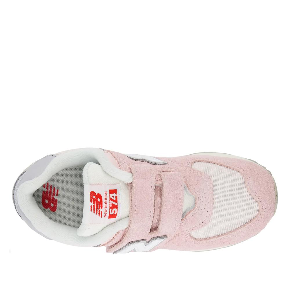 Detské topánky New Balance PV574BKM - ružové