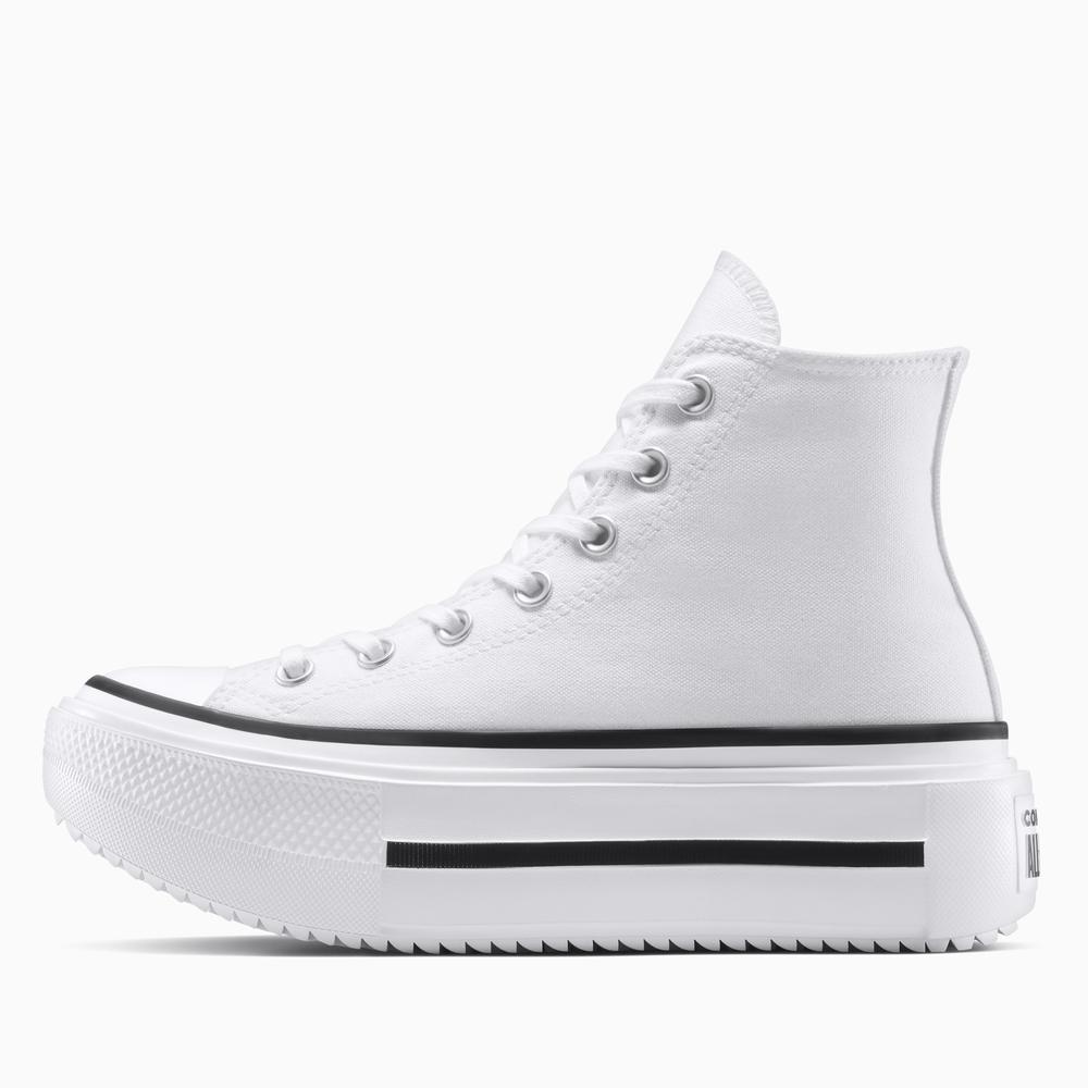 Dámske topánky  Converse Chuck Taylor All Star Lift Double Stack  A12976C - biele