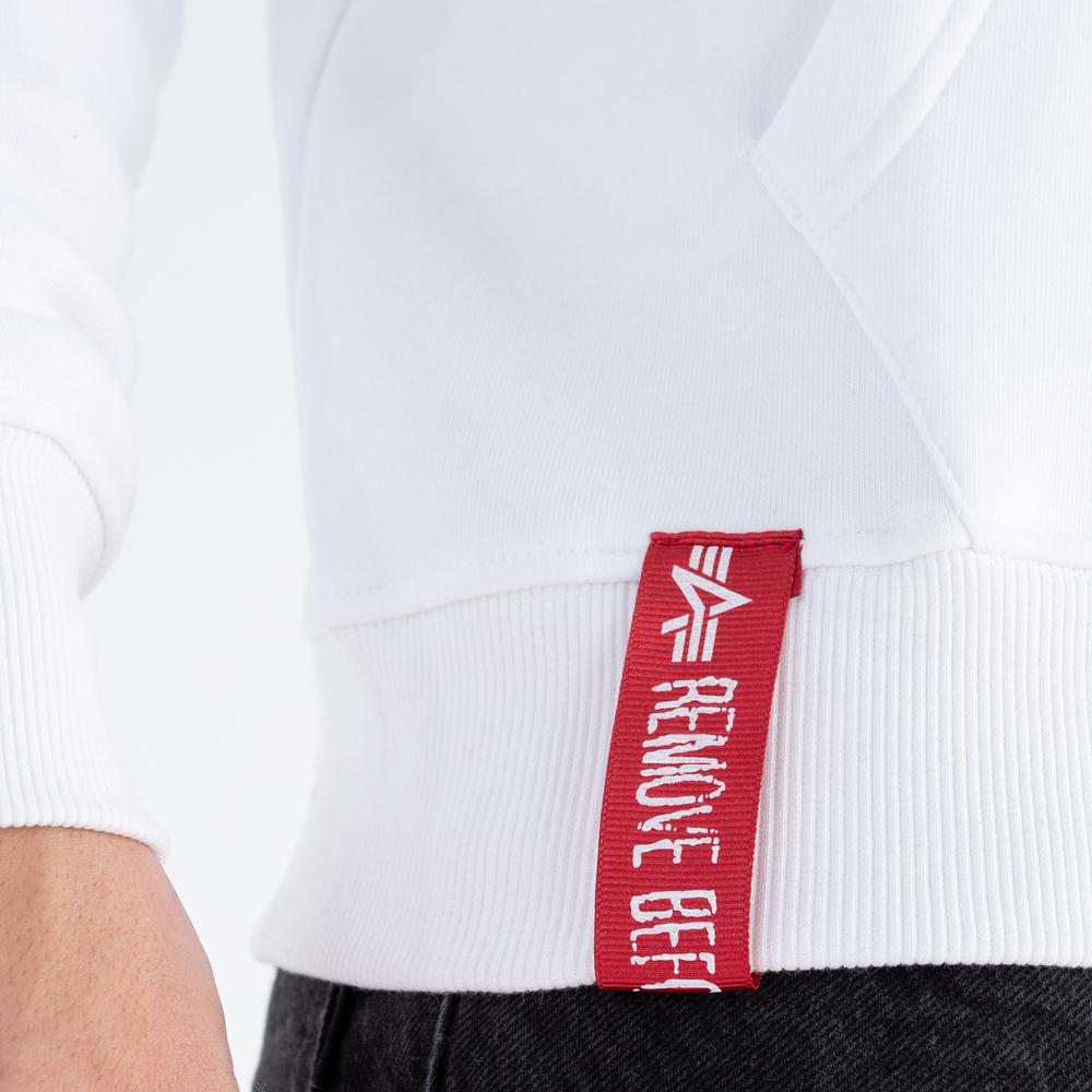 Blúza Alpha Industries Basic Hoody 17831209 - biele
