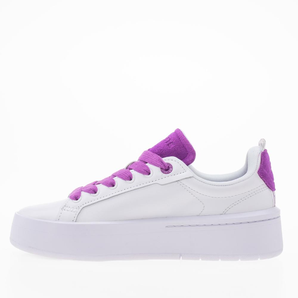 Topánky Lacoste Carnaby Plat 123 1 SFA 745SFA0040-Z54 - biele