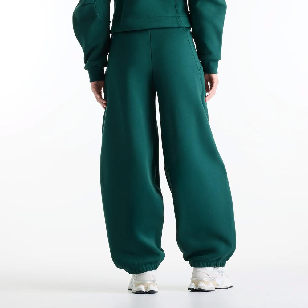 Dámská nohavice New Balance Athletics WB62L0NLNOG - zelené