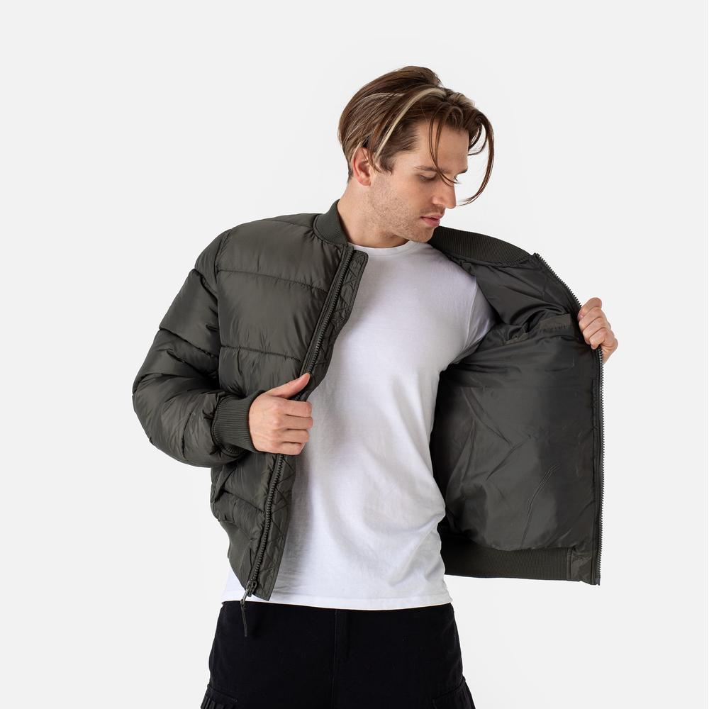 Bunda Alpha Industries MA-1 Puffer Bomber 138116142 - zelené