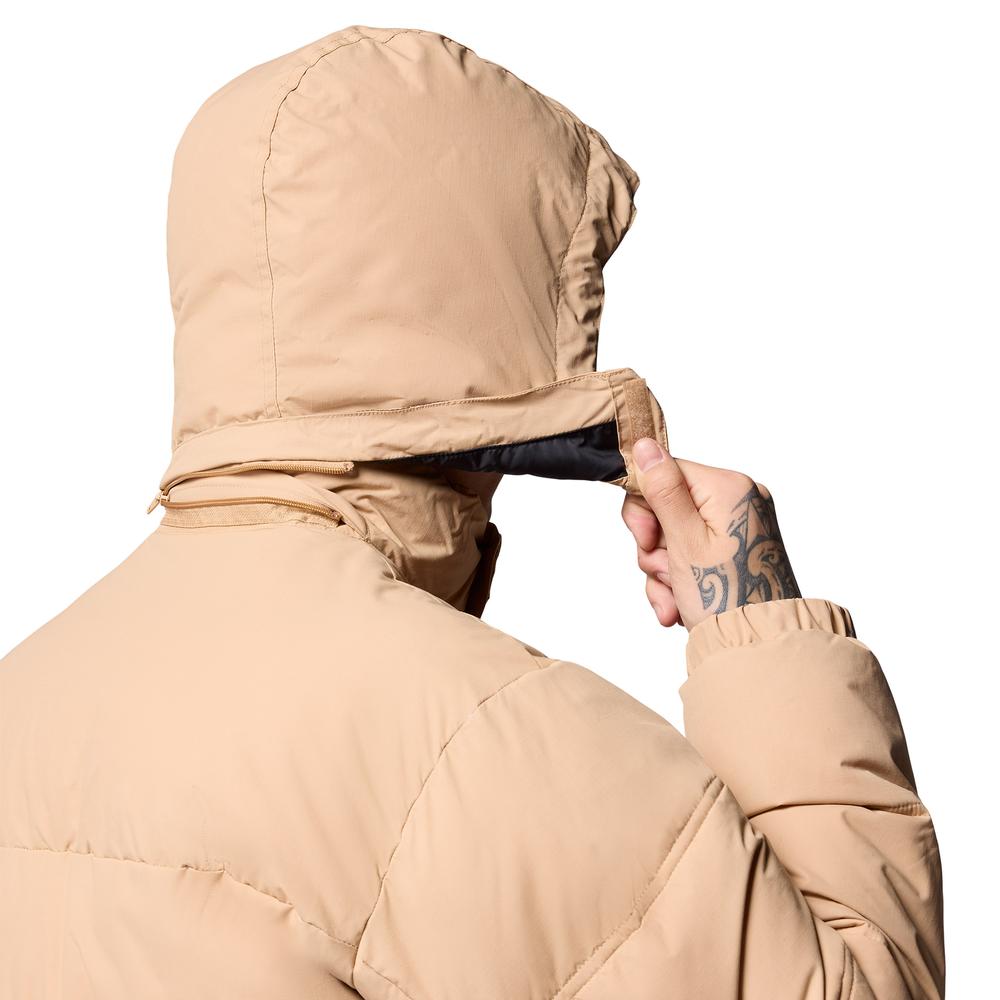 Mužský bunda Columbia Landroamer Hooded Puffer 2088081262 - béžové