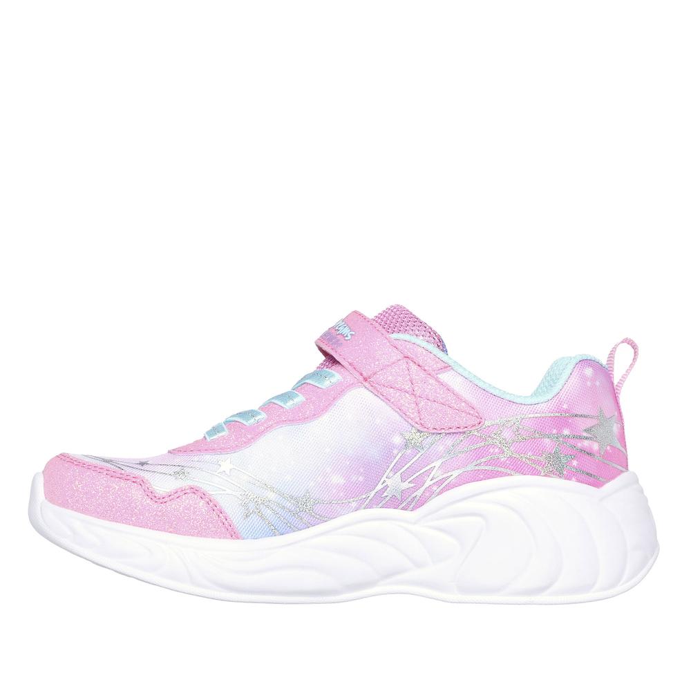 Topánky Skechers S Lights Unicorn Dreams Wishful Magic 302299LPKTQ - viacfarebné