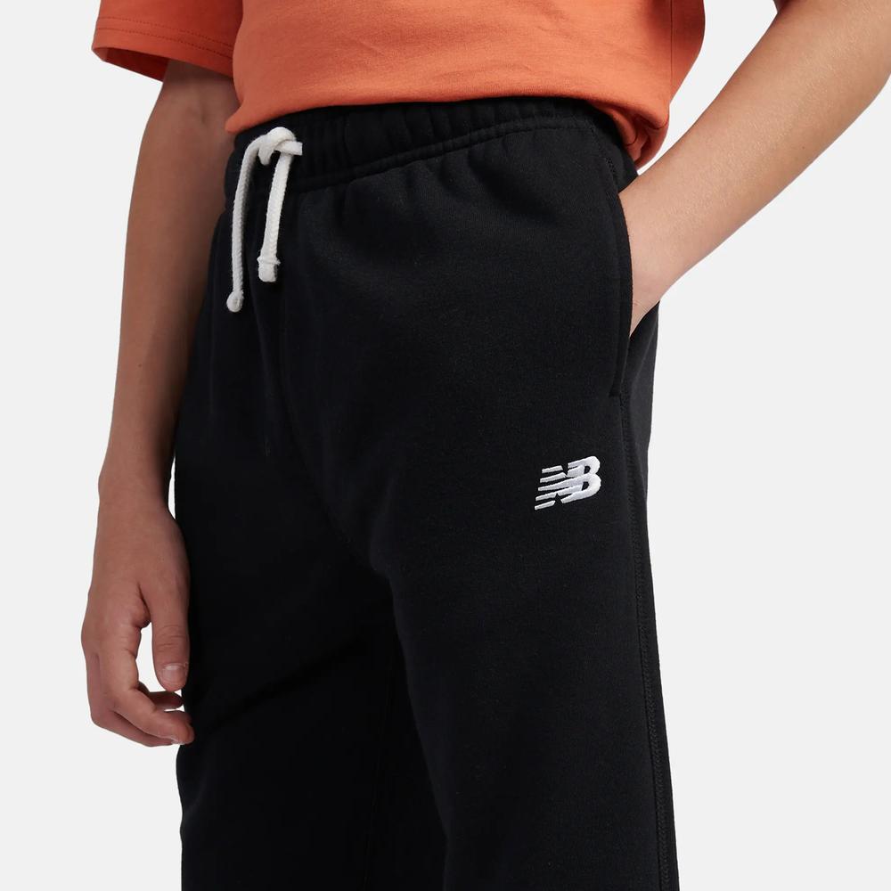 Detské nohavice New Balance LAKB0060BK - čierne