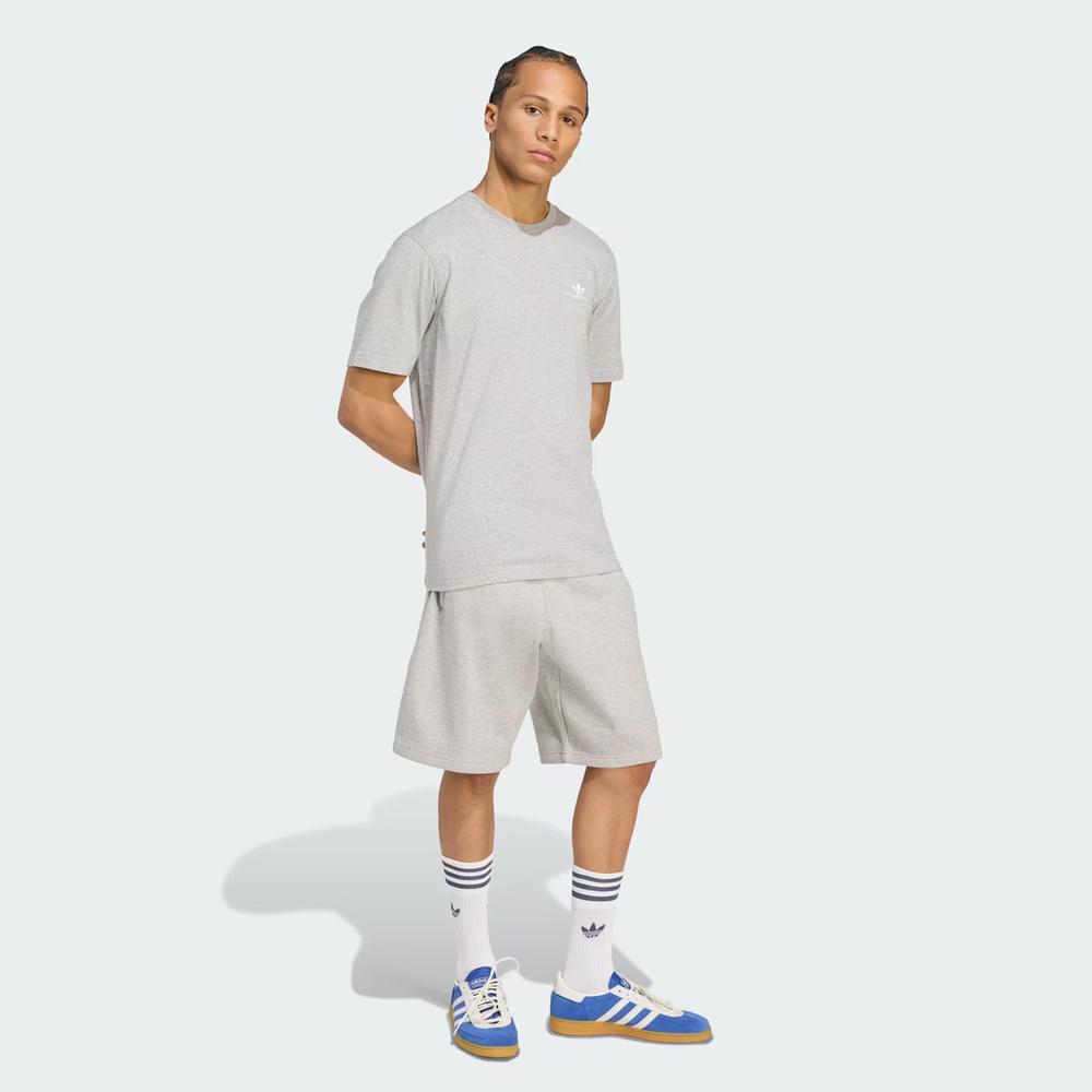 Tričko pánske adidas Originals Trefoil Essentials JY6267 - šedý