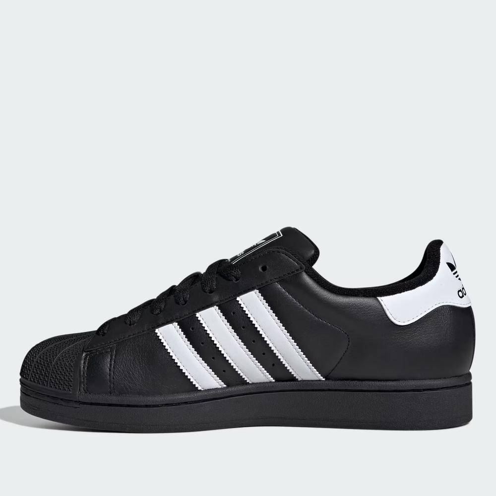 Unisex topánky adidas Originals Superstar II JI0079 - čierne