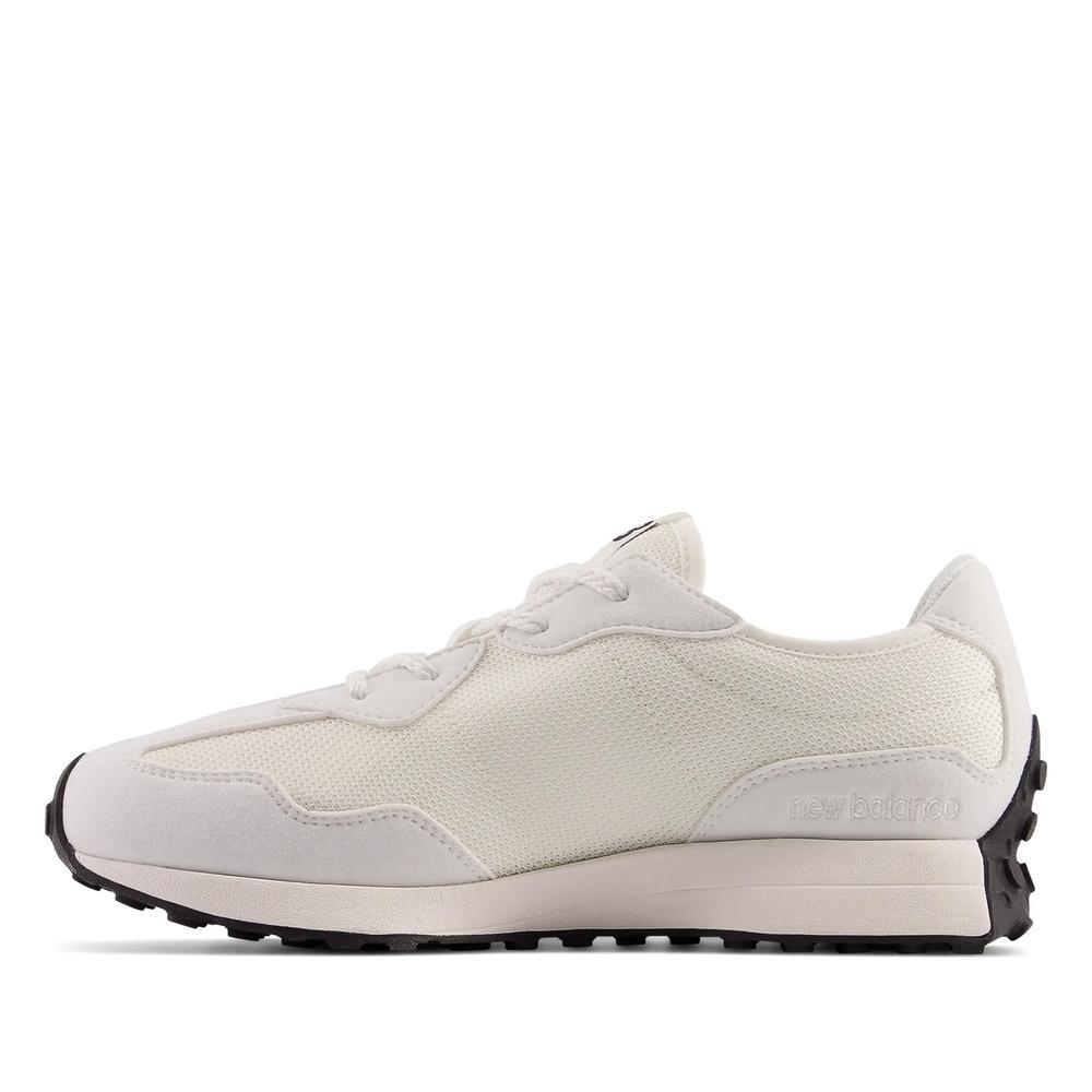 Detské topánky New Balance GS327CWB – biele