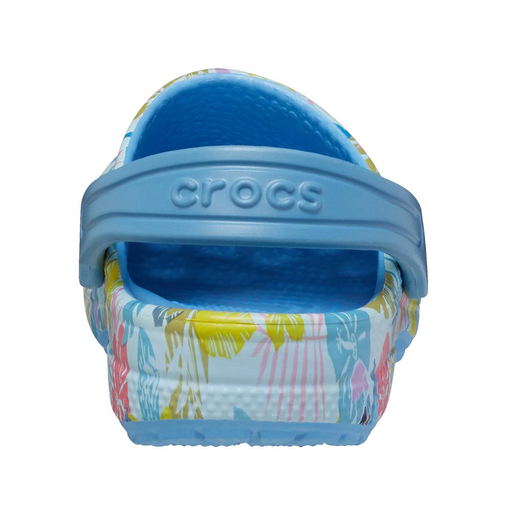 Klapky Crocs Toddler's Disney Stitch Classic Clog 209471-4TB - modré