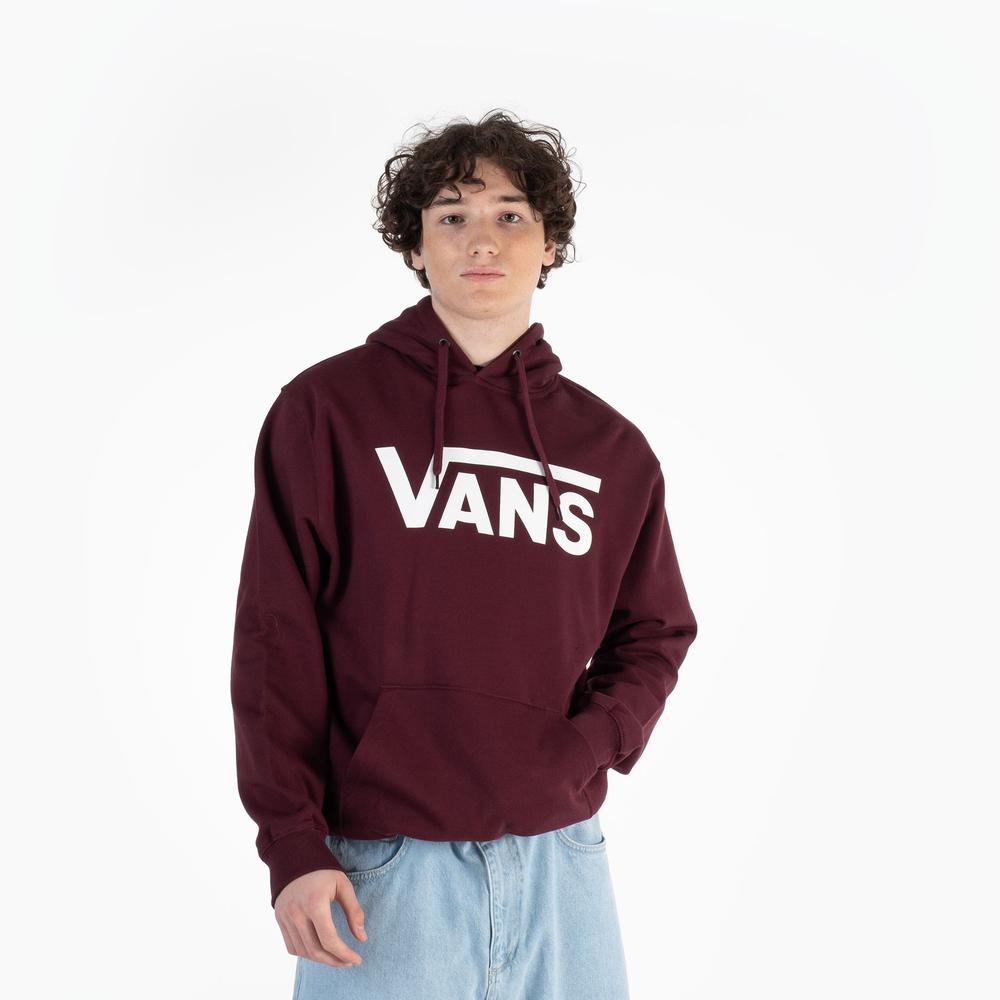 Blúza Vans Classic Pullover VN000HNXK1O1 - bordóvé