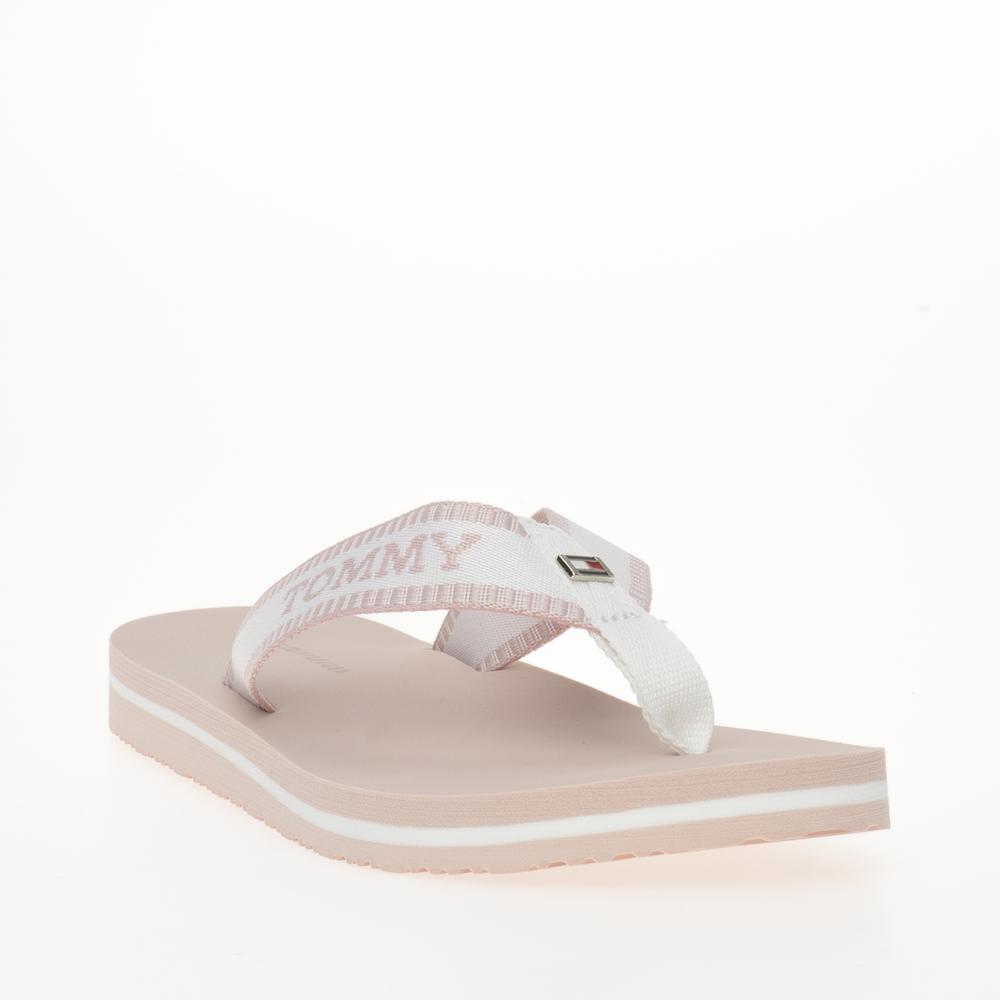 Žabky Tommy Hilfiger Webbing Pool Slide FW0FW07859-0LA - ružové