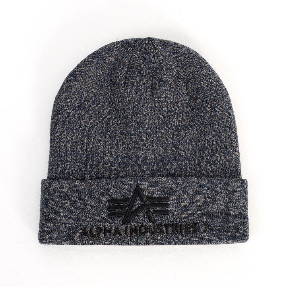 Čiapka Alpha Industries Beanie 3D 168910315 - šedý