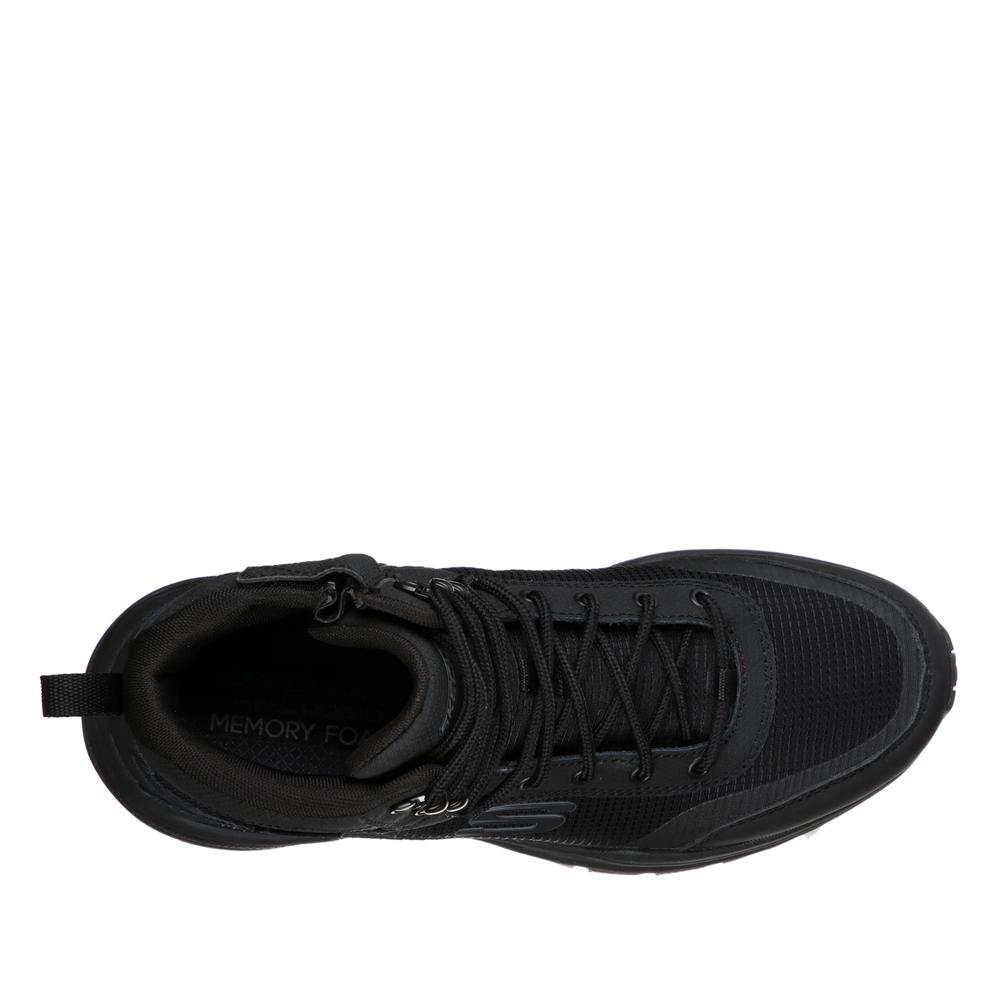 Topánky pánske Skechers Escape Plan 2.0 Woodrock 51705BBK - čierne