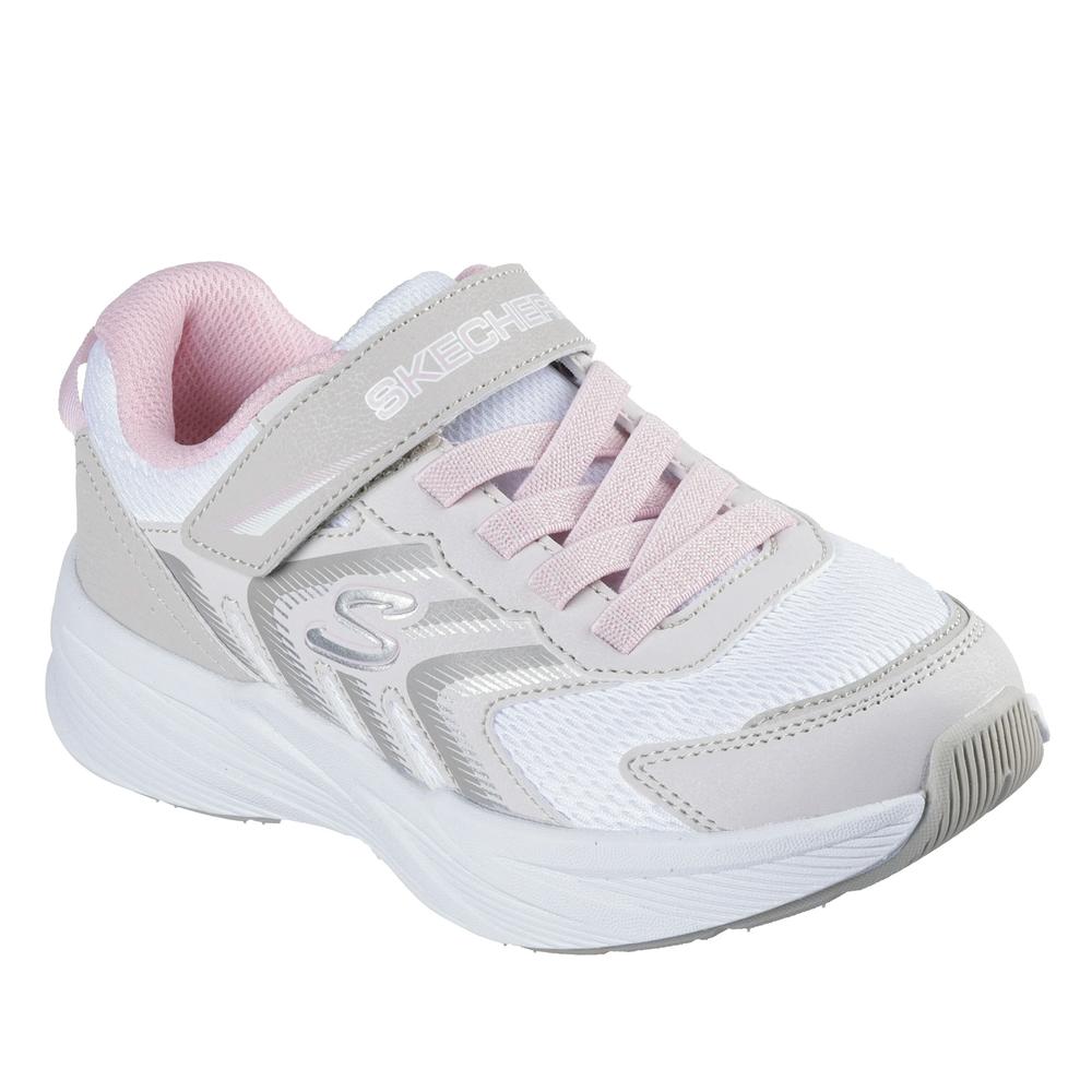 Detské topánky Skechers Microspec Tread 303642LNTLP - biele