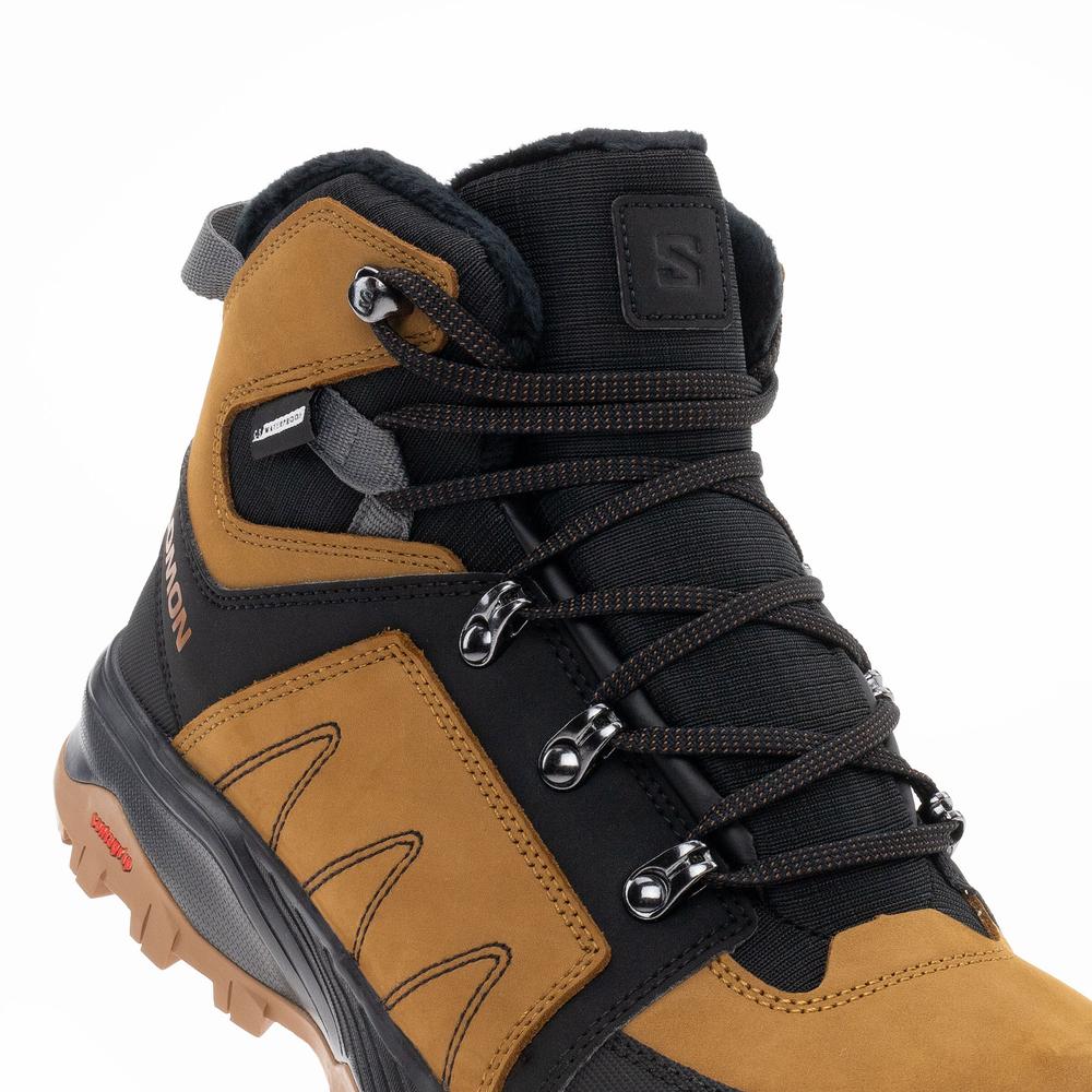 Topánky Salomon Outchill Thinsulate Climasalomon L47381900 - hnedé