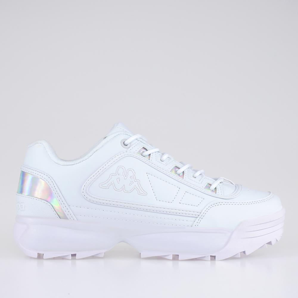 Topánky Kappa Rave GC 242681GC-1010 - biele