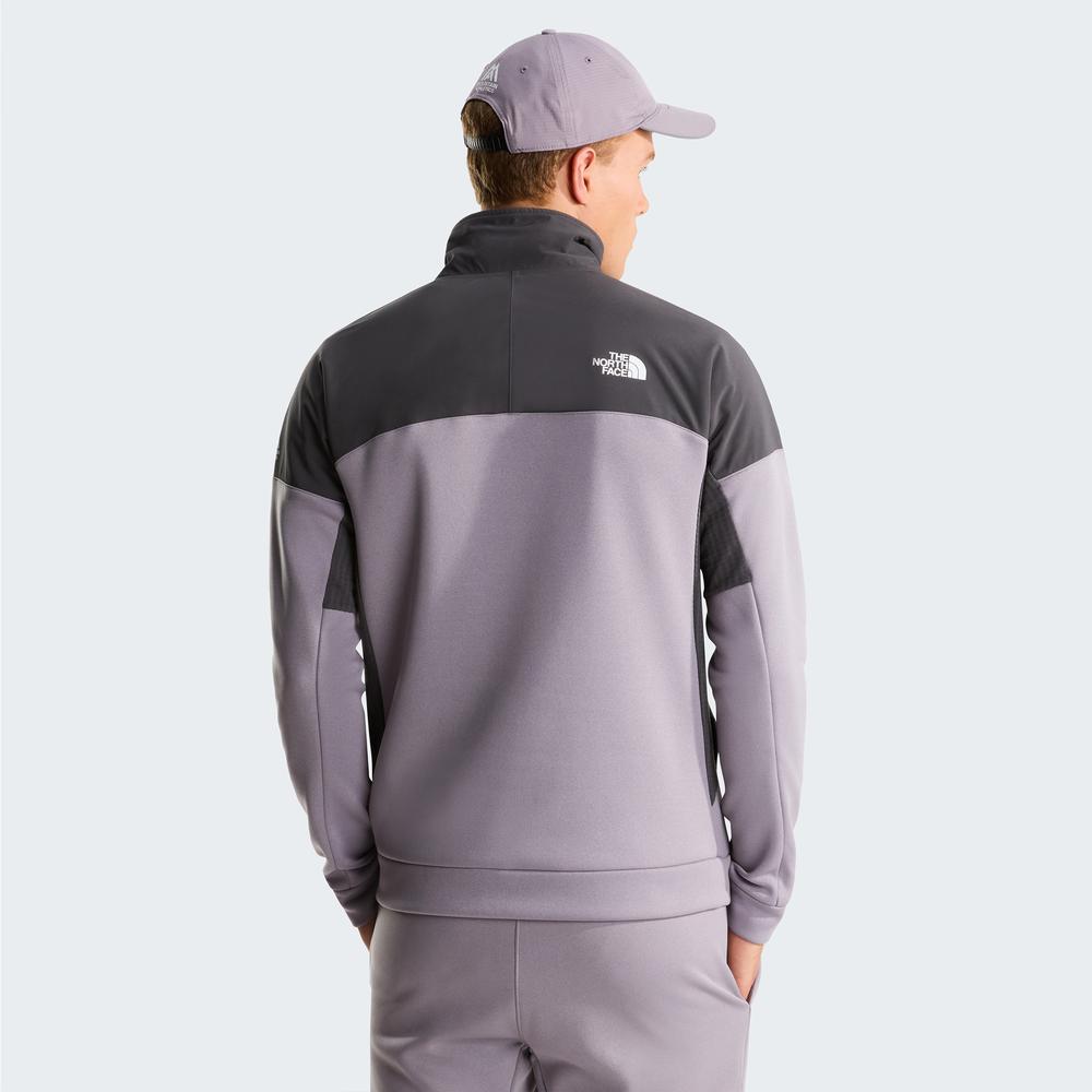 Mužský blúza The North Face 1/4 Mountain Athletics 0A8G8JGOJ1 - šedý