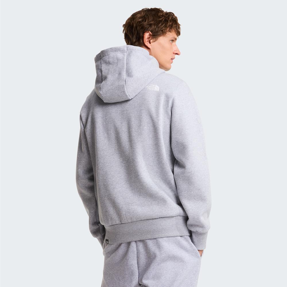 Mužský blúza The North Face Simple Dome 0A89FCDYX1 - šedý