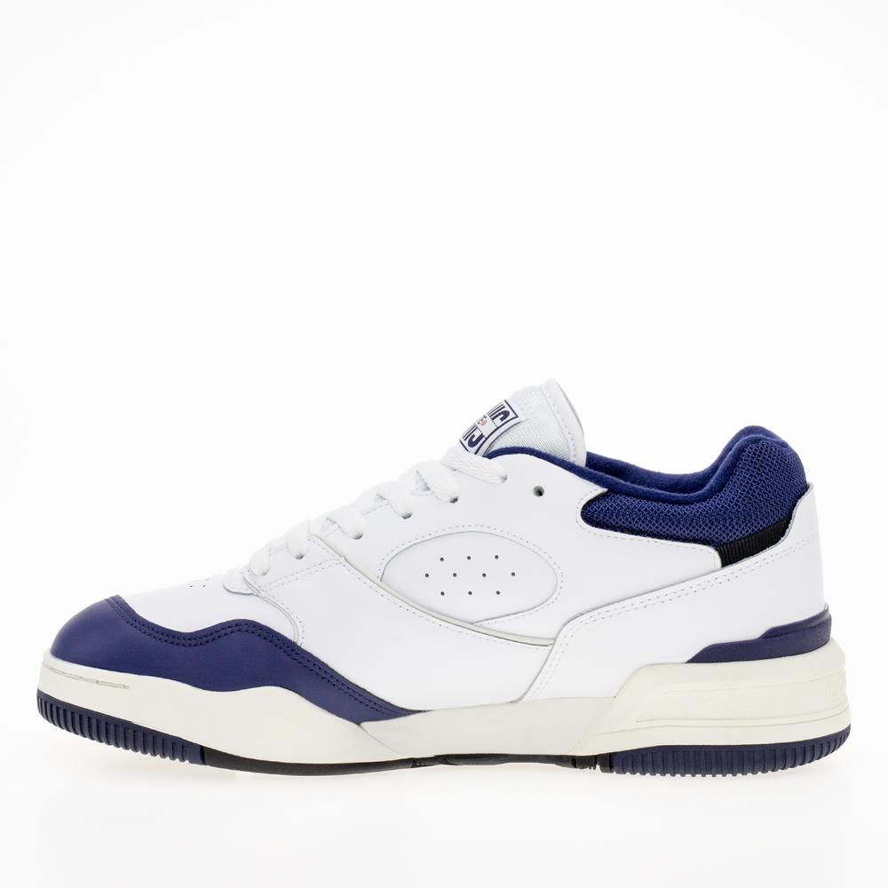 Topánky Lacoste Lineshot Mesh Collar Leather Trainers 746SMA0075-042 - biela