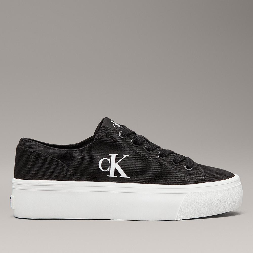 Topánky Calvin Klein Vulc Flatform Low CV MG YW0YW01763-0GM - čierne