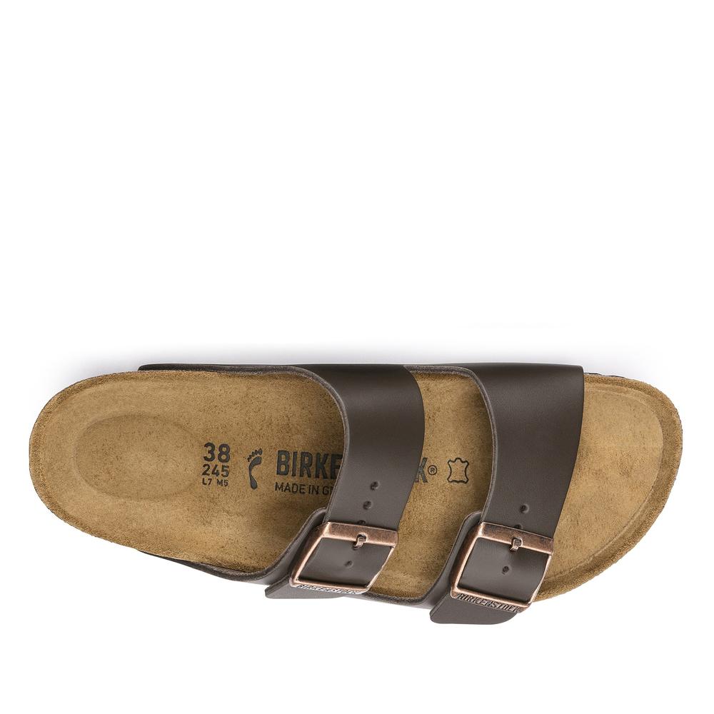 Klapky dámske Birkenstock Arizona 51103 - hnedé