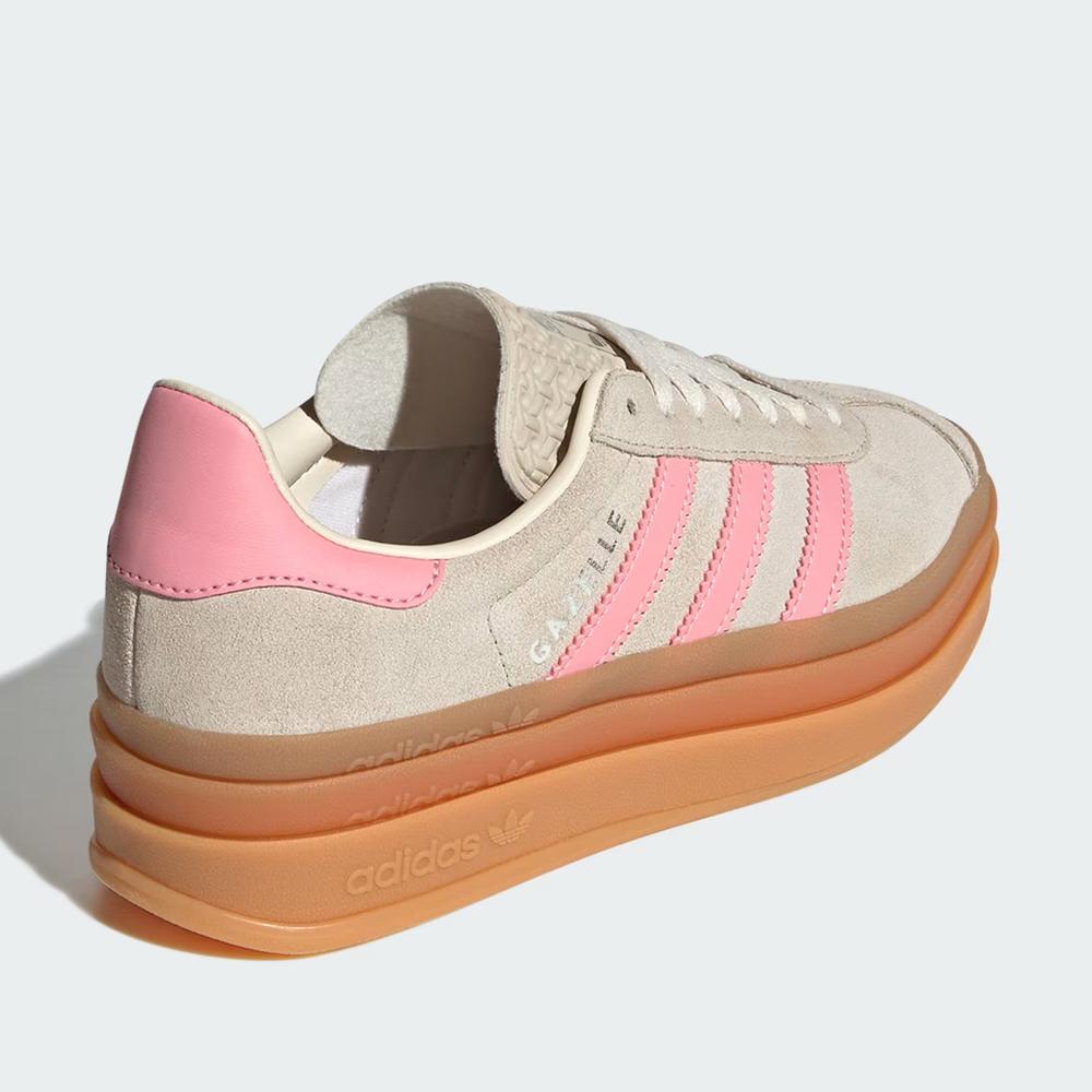 Topánky mládež adidas Originals Gazelle Bold J JQ7409 - béžové