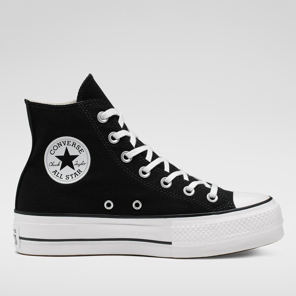 Topánky Converse Chuck Taylor All Star Lift Platform Canvas 560845C - čierne
