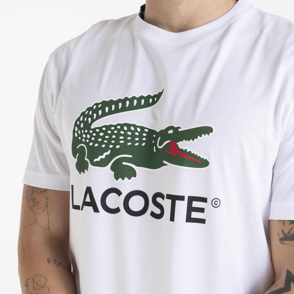 Tričko Lacoste TH1285-001 - biele
