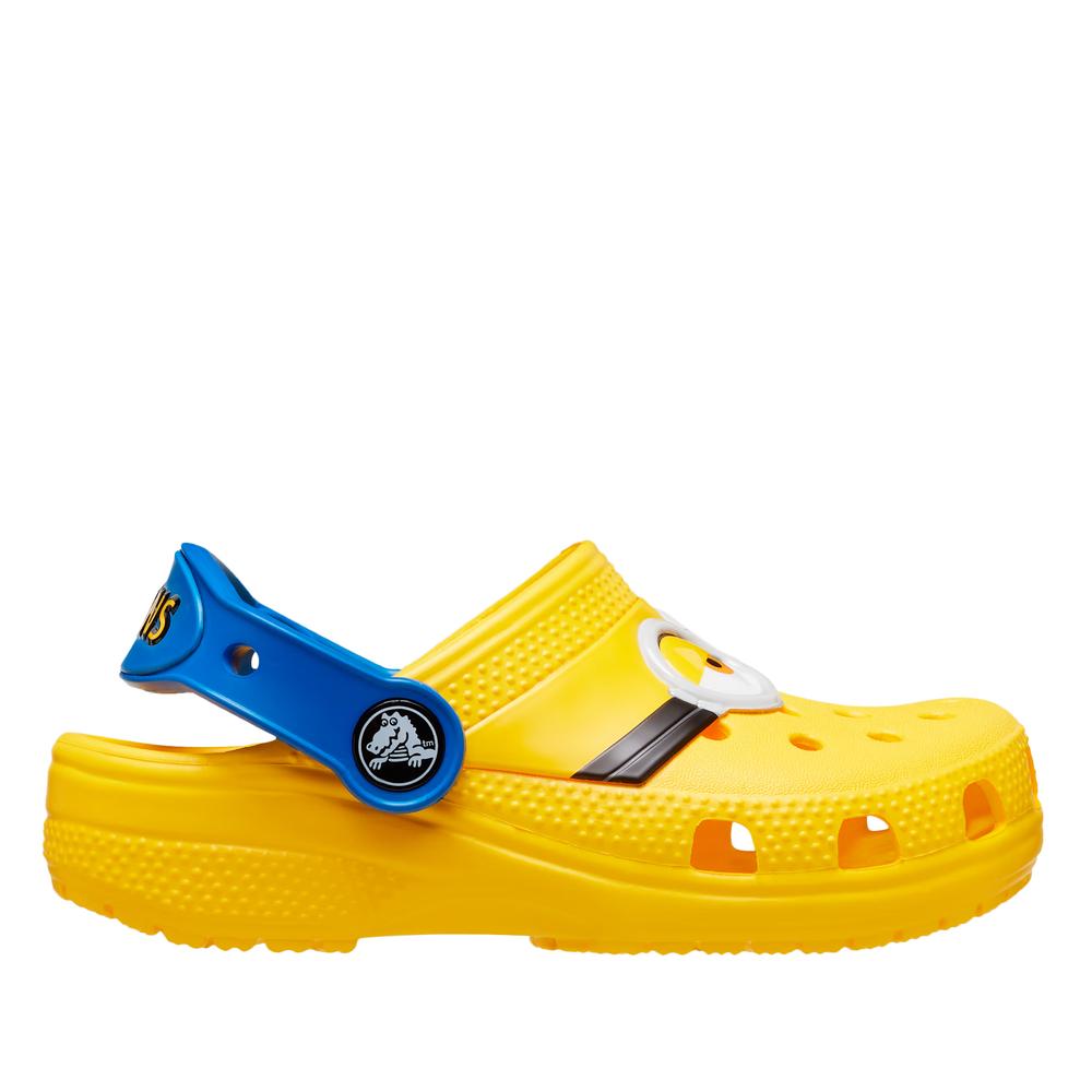 Klapky Crocs Toddler Fun Lab Classic I Am Minions Clog 206810-730 - žltá