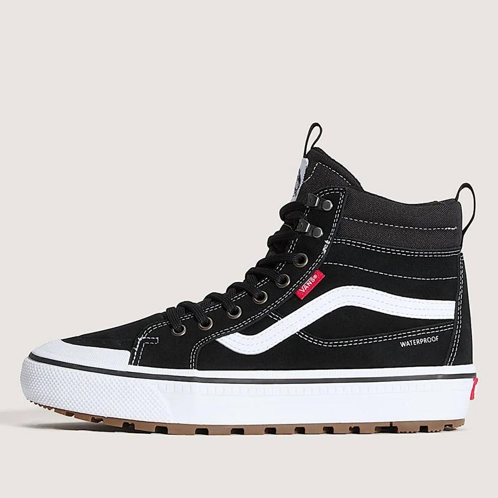 Dámske topánky Vans SK8-Hi Waterproof VN000DAQBA21 - čierne