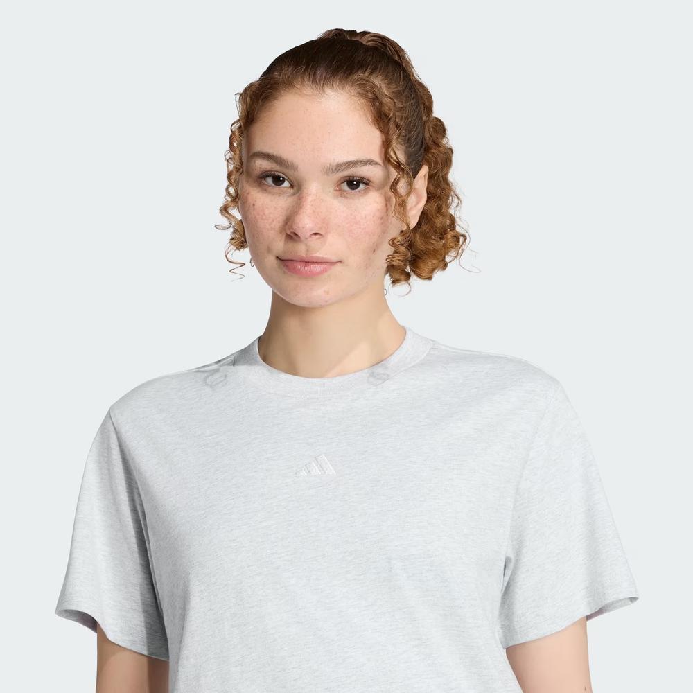 Dámske tričko adidas Sportswear Essentials Small Logo JC5945 - šedý