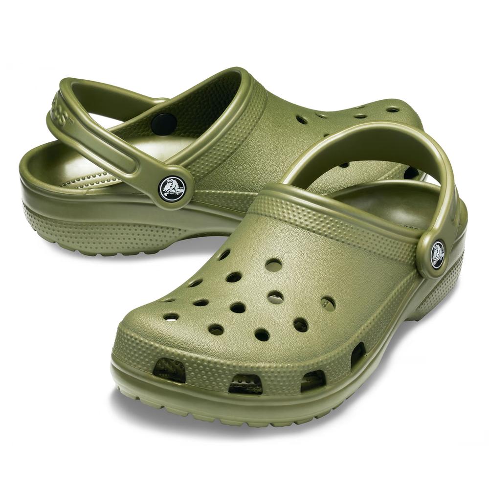 Klapky Crocs Classic Clog 10001-309 - zelené