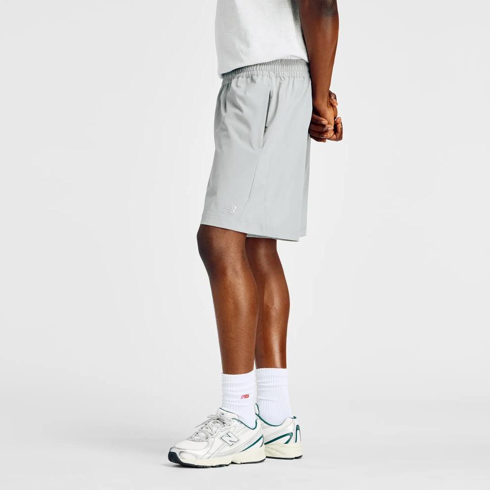 Pánske šortky New Balance MB6174CDYST - šedý