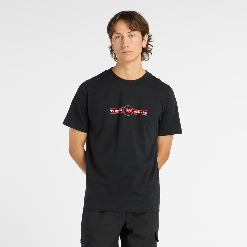 Pánske tričko New Balance MT6148SVBK - čierne