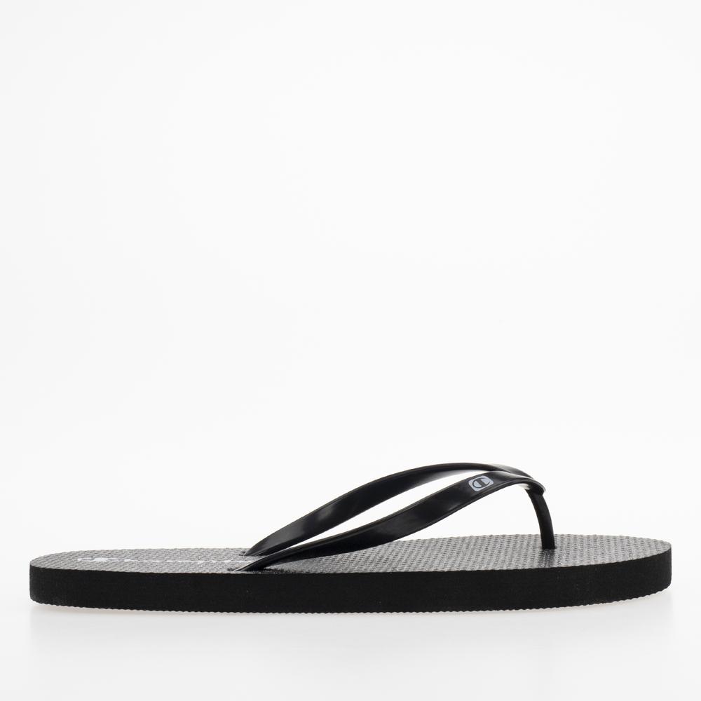 Žabky Champion Metal Glam S11568-KK001 - čierne