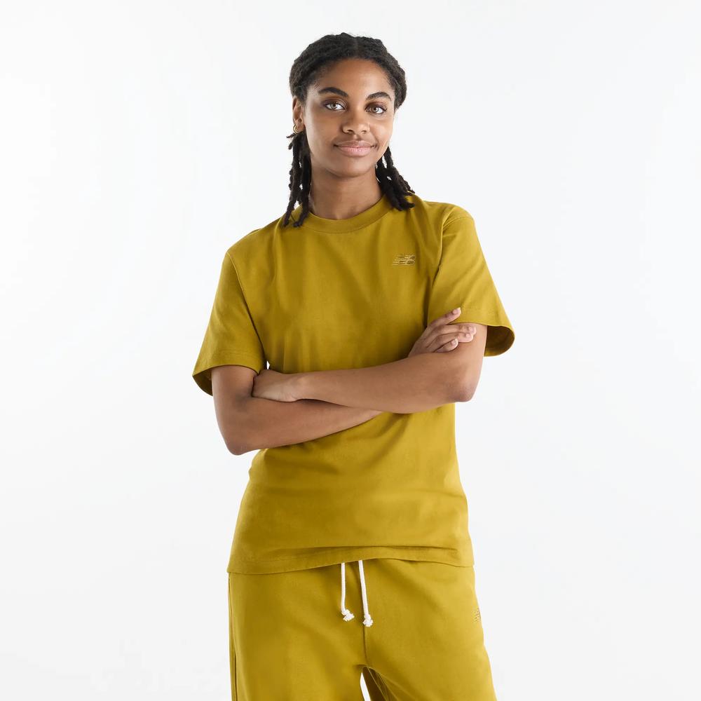 Dámske tričko New Balance WT41501BIL - žltá