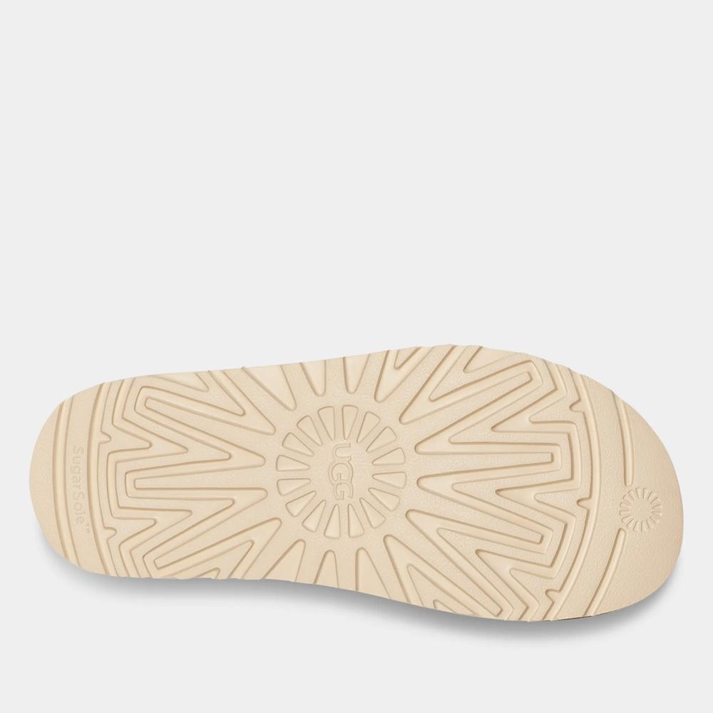 Klapky Ugg Goldenstar Cross Slide 1137910-CHE - hnedé