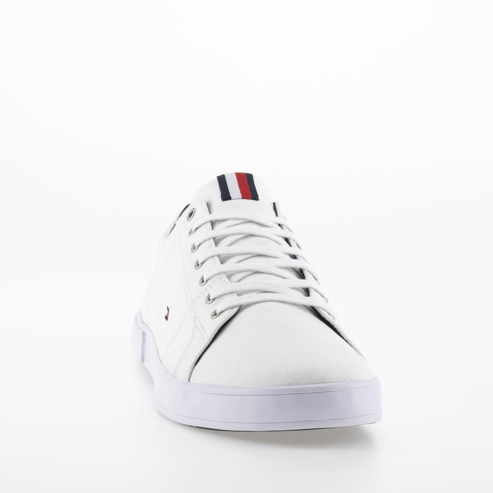 Topánky Tommy Hilfiger Iconic Long Lace FM0FM01536-0K4 - biele