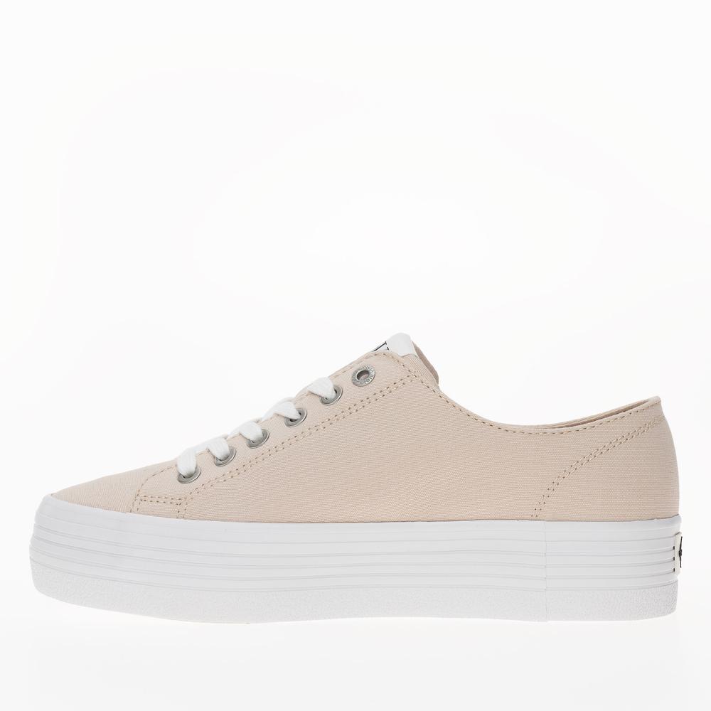 Topánky Calvin Klein Vulc Flatform Essential Mono YW0YW01030-0JZ - ružové