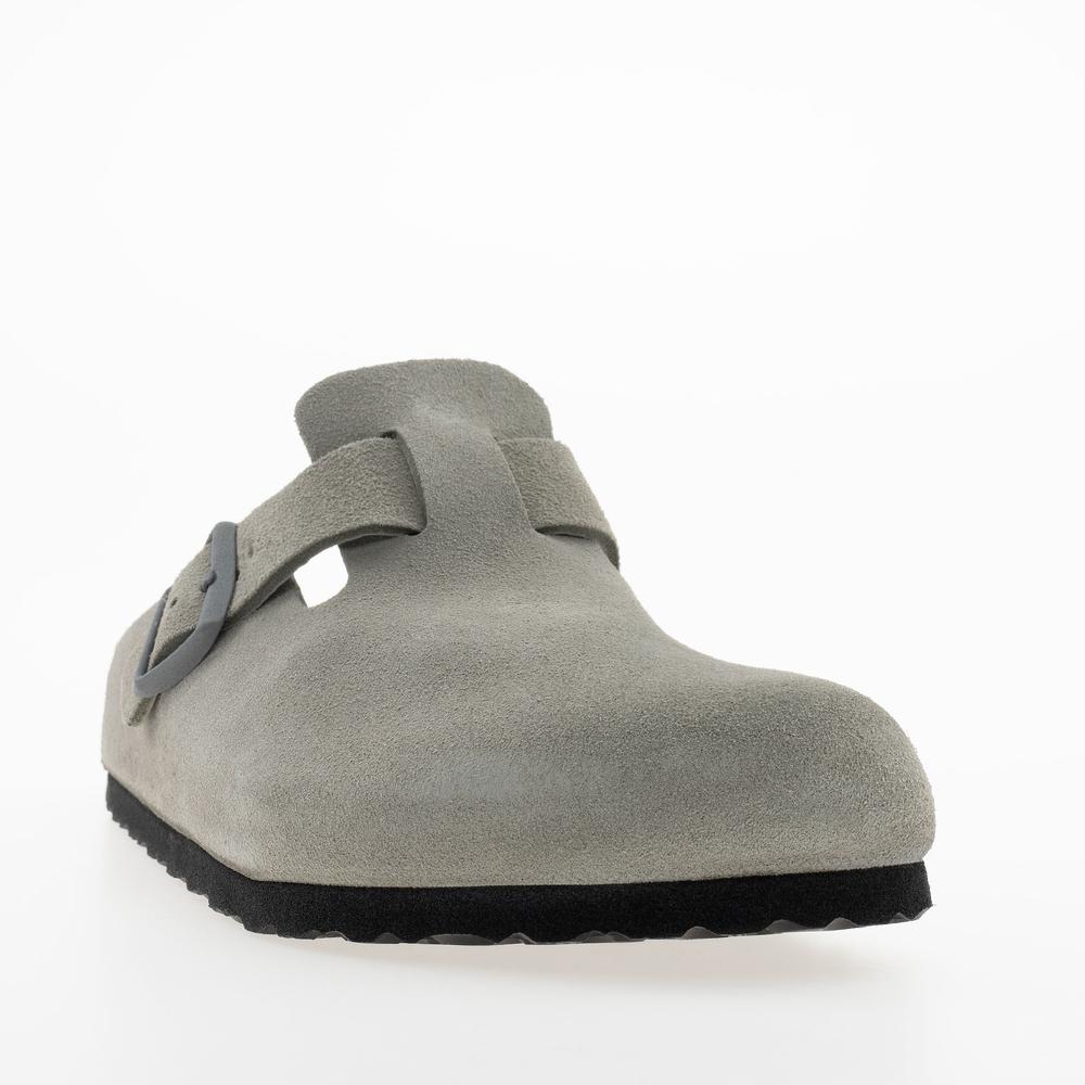 Klapky unisex Birkenstock Boston BS 1030622 - šedý
