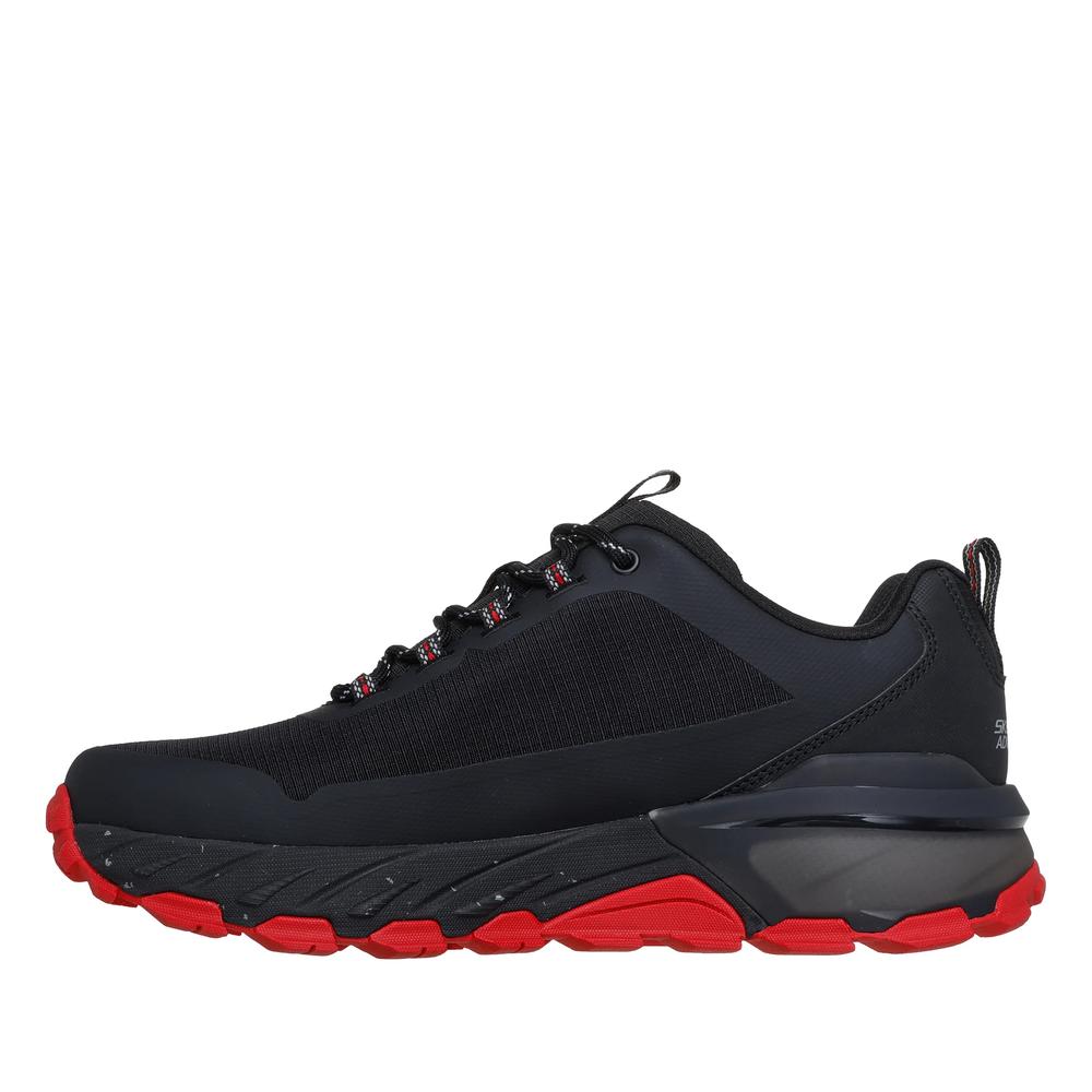 Topánky pánske Skechers Max Protect 237669BKRD - čierne