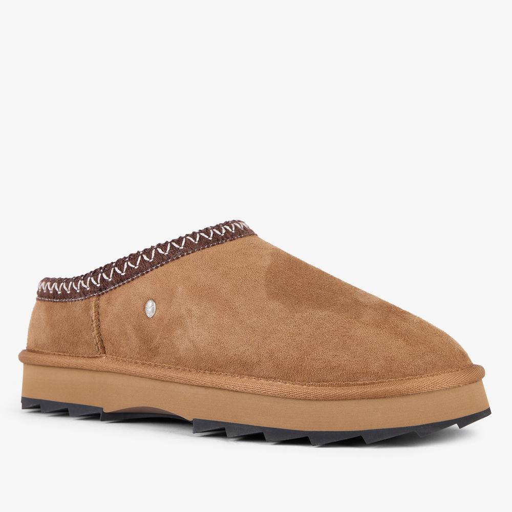 Topánky Emu Australia Sharky Scuff W13179CHES - hnedé